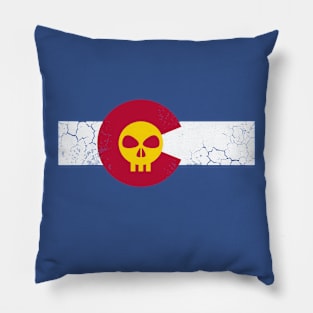 Colorado Flag Sun Pillow