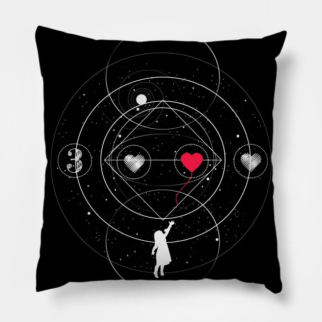 3000! Special Love Edition Pillow by uniWHITE