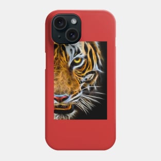 Wild Tiger Look At You Phone Case