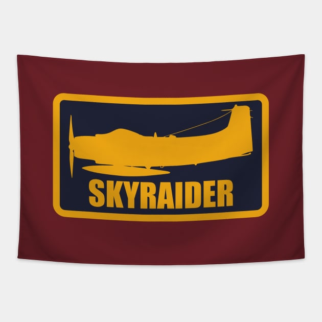 A-1 Skyraider Tapestry by TCP