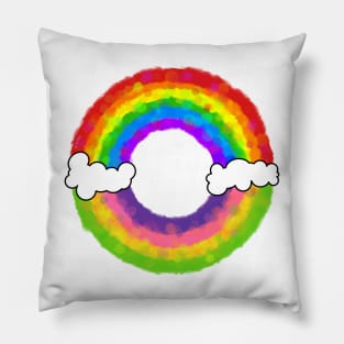 Rainbow sapphic Pillow