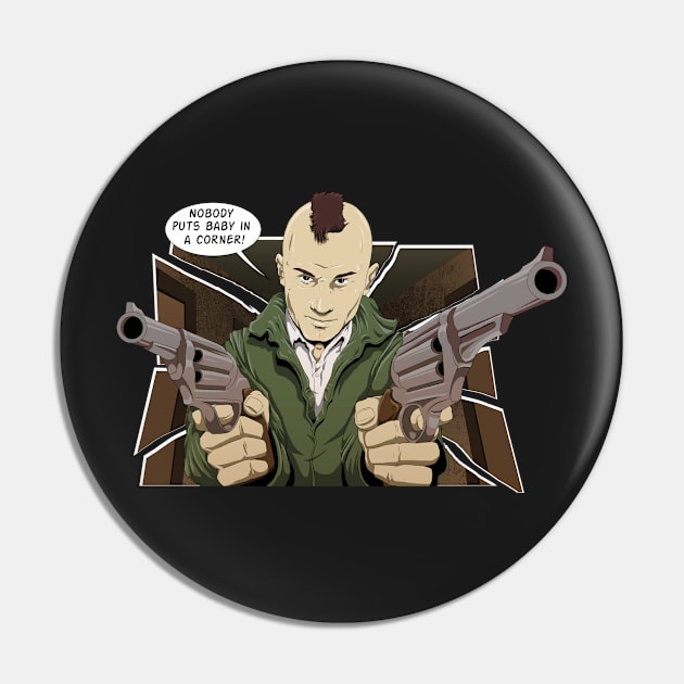 Taxi Driver Dirty Dancing Pin by willblackb4