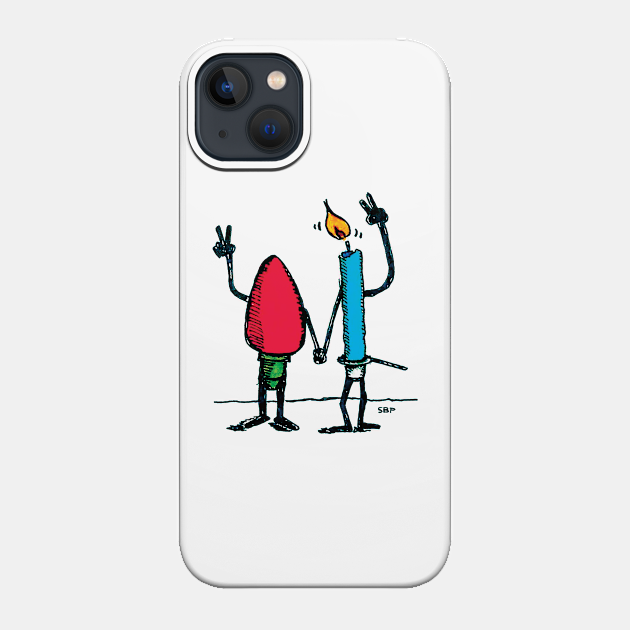 LIGHT AND CANDLE - Holidays - Phone Case