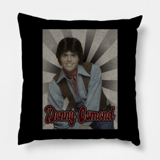 Vintage Classic Donny Osmond Pillow