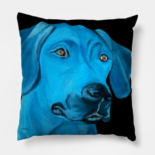 Lion Hunter Rhodesian Ridgeback Pillow