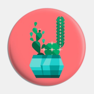 Cacti Club Pin