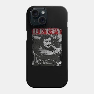 TEXTURE ART -Betty White Phone Case