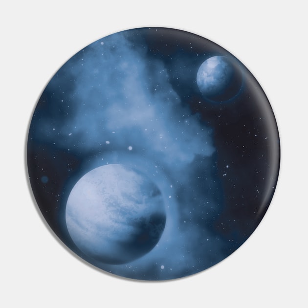 Space Galaxy Universe Gift For Outer Space Fan Gift For Men, Women & Kids Pin by Art Like Wow Designs