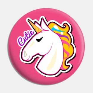 Cutie Unicorn Pin