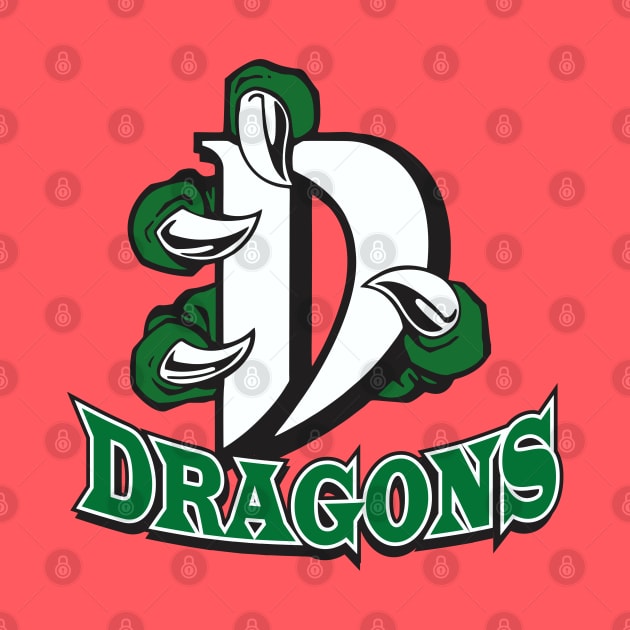 Dragons Sports Logo by DavesTees