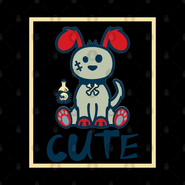 Cute But Creepy Retro Halloween by alcoshirts