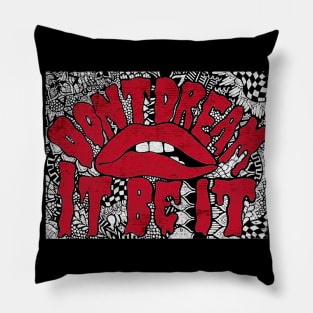 Lipstick rocky horror Pillow
