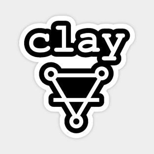 Alchemist symbol for clay t shirt Magnet