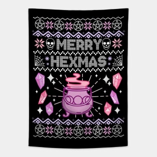 MERRY HEXMAS Tapestry