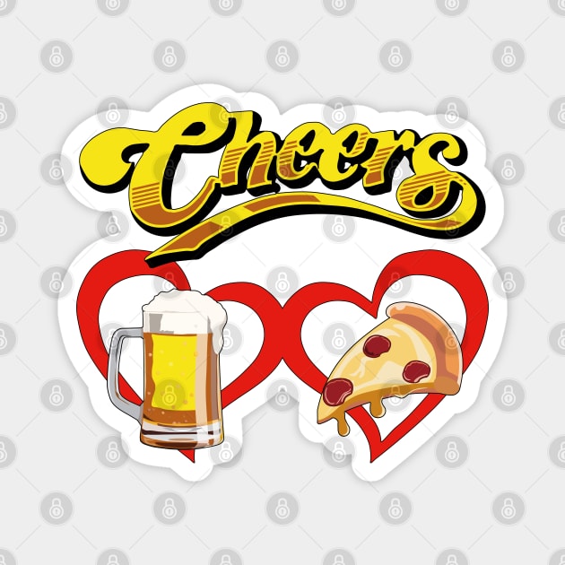 Cheers st valentine´s Magnet by GilbertoMS