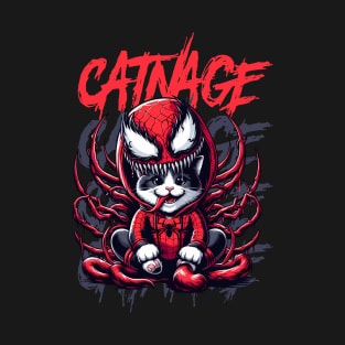 Catnage | Cat | Villain | Anti-Hero | Movie Icon | Pop Culture T-Shirt