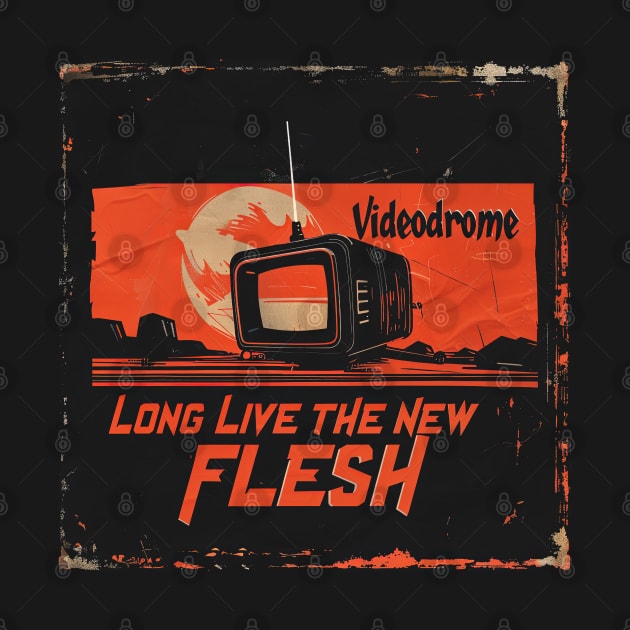 Videodrome " Long live the new flesh"  2 by obstinator