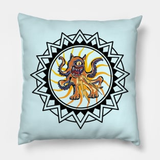 Alien Cat x Octopus Pillow