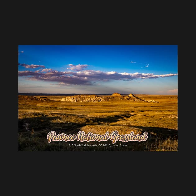 Sunset on the Pawnee Buttes at Pawnee National Grassland Colorado by Gestalt Imagery