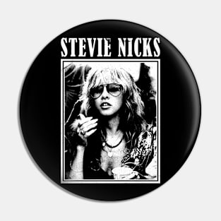 Stevie Nicks // Vintage Distressed Pin