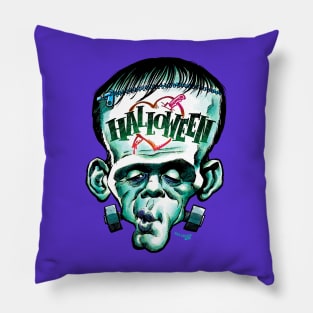 Frankenween Pillow