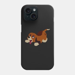 Excited Hound Dog Phone Case