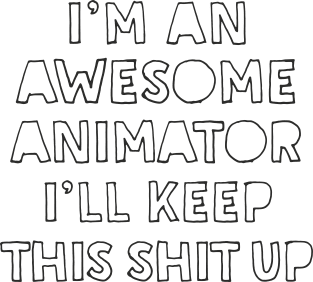 Awesome Animator Gift Idea Magnet