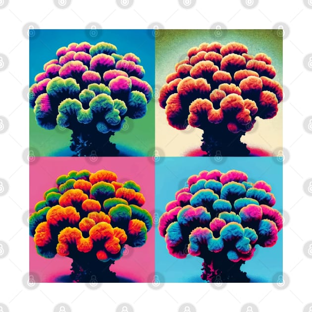 Pop flowerpot coral - Cool Underwater by PawPopArt