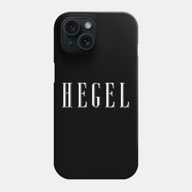 Hegel Phone Case by Raimondi