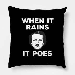 Edgar Allan Poe T-Shirt Literature Pillow