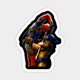 Deadpool and Wolverine 2024 Magnet