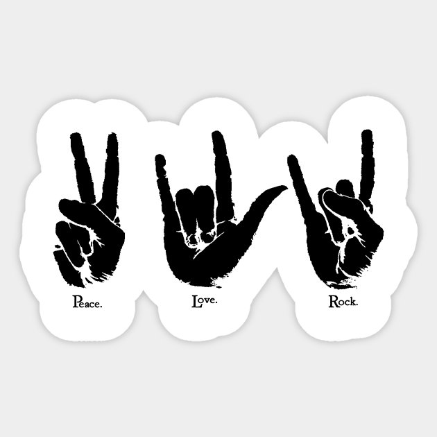 Free Free 126 Peace Love Rock And Roll Svg SVG PNG EPS DXF File