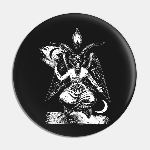 Baphomet Pin by ChatNoir01