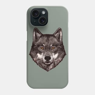 Grey Wolf Phone Case