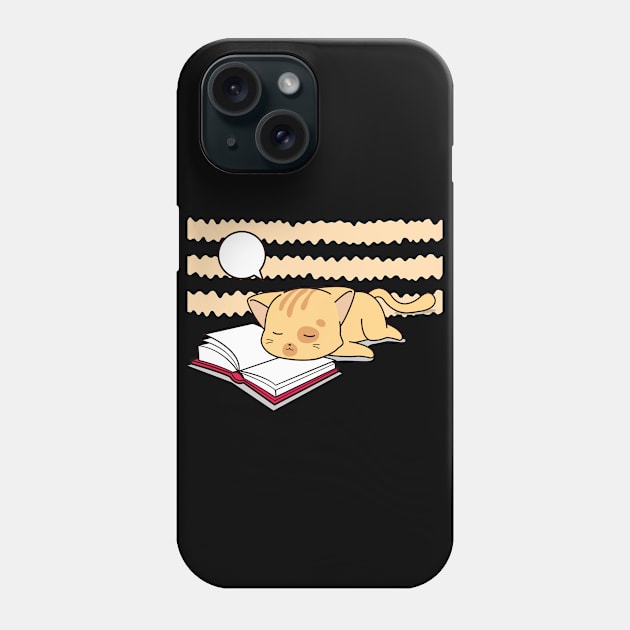 Cute Sleepy Cat Phone Case by Ivana27