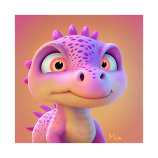 Baby Dinosaur Dino Bambino - Mia T-Shirt