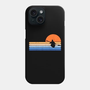 Funny Retro Kayaking Gets Me Wet Kayaker Paddling Boating Phone Case