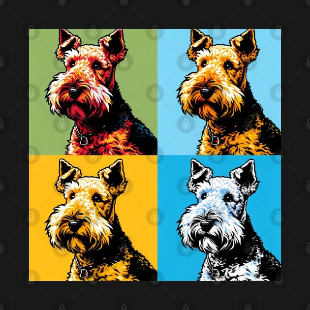 Welsh Terrier Pop Art - Dog Lovers by PawPopArt