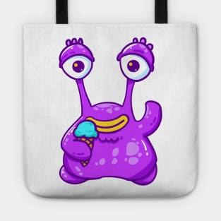 Purple Monster Tote