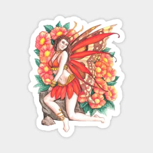 Red Fairy Magnet