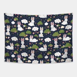 Easter bunnies Tapestry