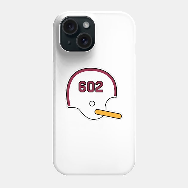 Arizona Cardinals 602 Helmet Phone Case by Rad Love