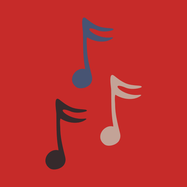 Elegant Music Notes by XOOXOO