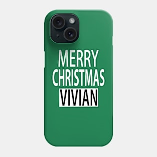 Merry Christmas Vivian Phone Case