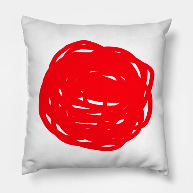 Red Pillow by ElviaMontemayor