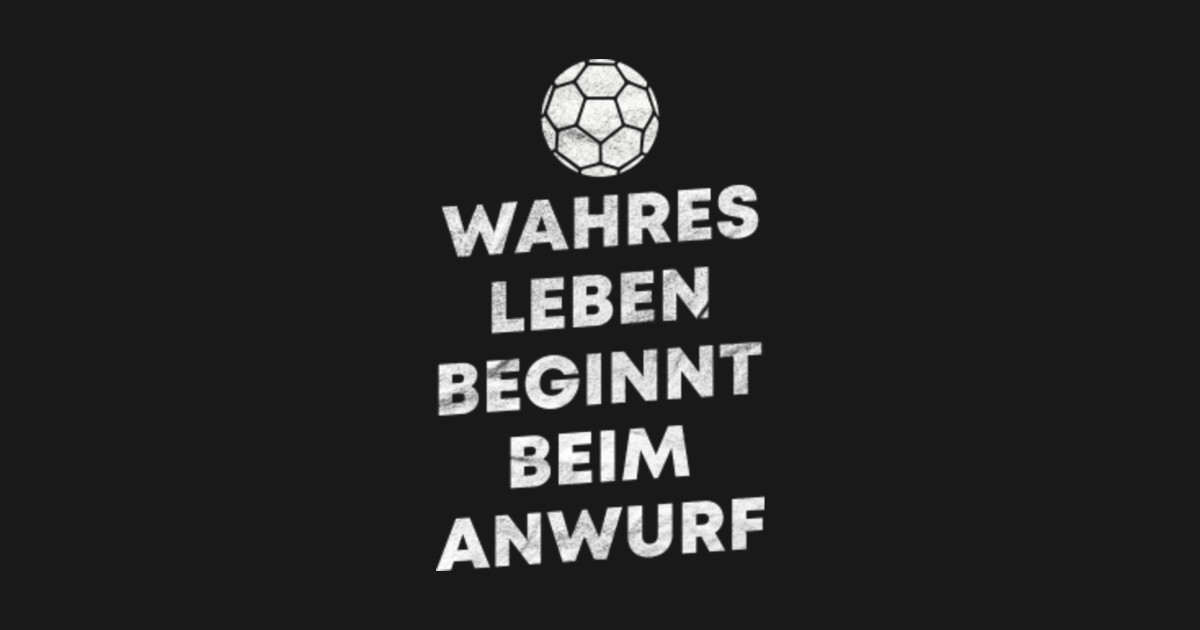 COOLES HANDBALL MOTIV MIT SPRUCH SPORT Handballer TShirt TeePublic