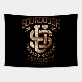 Sourdough University Breaducated Tapestry