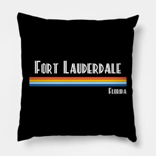 Fort Lauderdale Florida Pillow