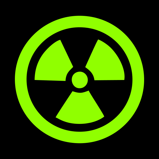 Green Radioactive by XOOXOO
