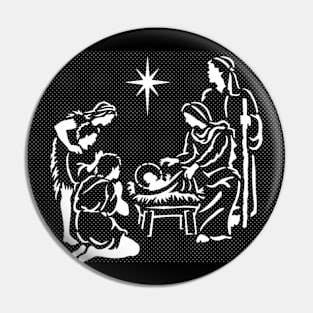 IMMANUEL CHRISTMAS UGLY SWEATER Pin